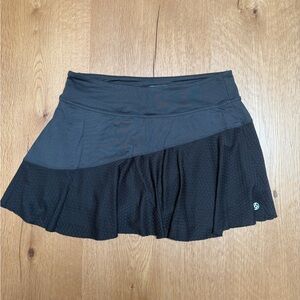 Lija Black Women's Tennis Skirt